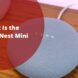 What Is the Google Nest Mini.